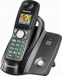 Радиотелефон Dect Panasonic KX-TCD325RUT (темно-серый металлик)
